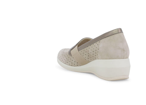Melluso female Mocassini Camoscio R30618Z-243445 Beige